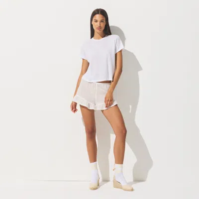 Skims Sheer Jersey In White