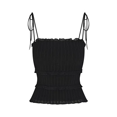 Skims Sheer Knit In Black