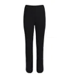 Skims Sheer Knit Sweatpants In Black