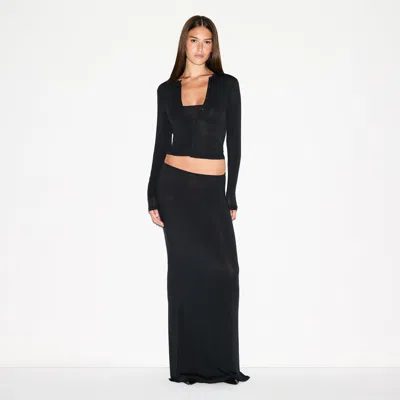Skims Sheer Modal In Black