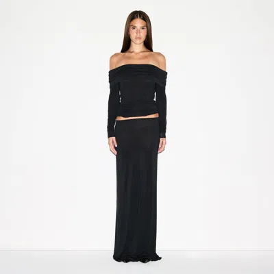 Skims Sheer Modal In Black