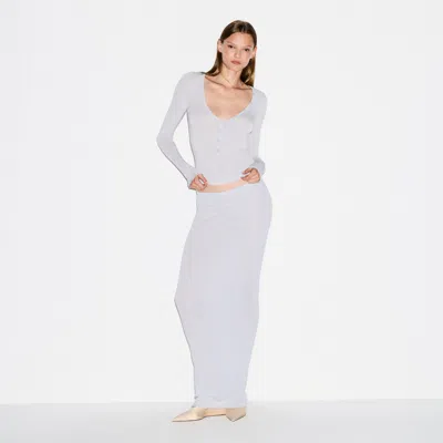 Skims Sheer Modal In Gray