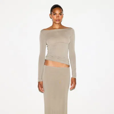 Skims Sheer Modal In Gray