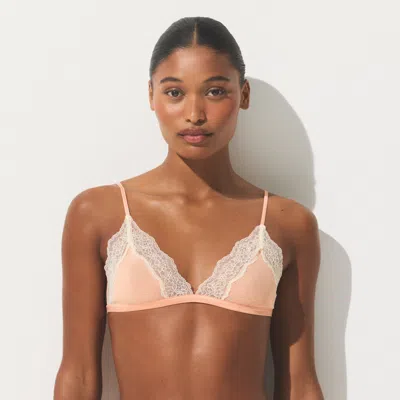 Skims Sheer Rib In Pink