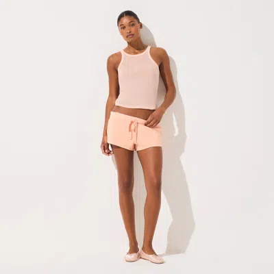 Skims Sheer Rib In Pink