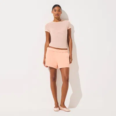 Skims Sheer Rib In Pink