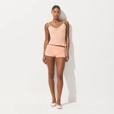 Skims Sheer Rib In Pink