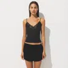 Skims Sheer Rib In Black
