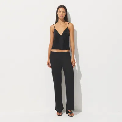 Skims Sheer Rib In Black