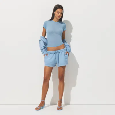 Skims Sheer Rib In Blue