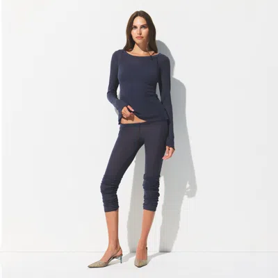 Skims Sheer Rib In Gray