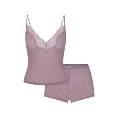 Skims Sheer Rib In Gray