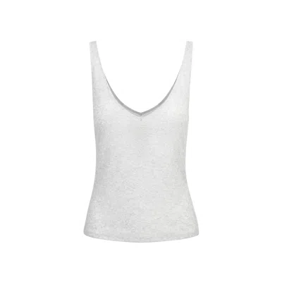 Skims Sheer Rib In Gray