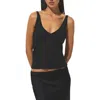 Skims Womens Smooth Layers Stretch-modal Cami Top Obsidian In Black