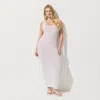 Skims Sheer Rib In White