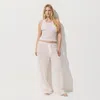 Skims Sheer Rib In White