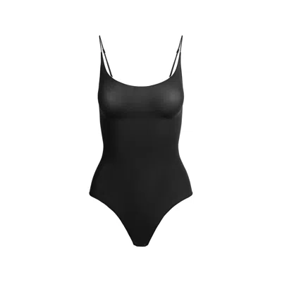 Skims Sheer Seamless In Onyx