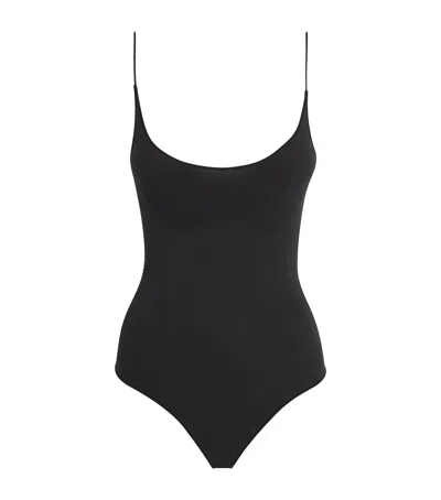 Skims Sheer Seamless Thong Bodysuit