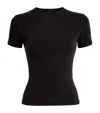 Skims Short-sleeve T-shirt In Black