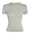 Skims Short-sleeve T-shirt In Gray