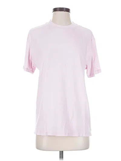 Pre-owned Skims Short Sleeve T-shirt In Pink