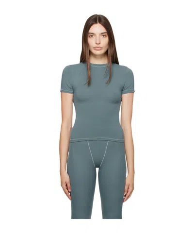 Skims Short-sleeved T-shirt In Green