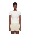 Skims Short-sleeved T-shirt In White