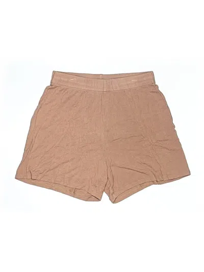 Pre-owned Skims Shorts In Brown