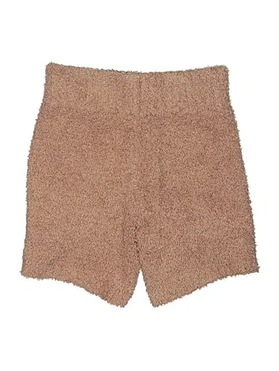 Pre-owned Skims Shorts In Brown