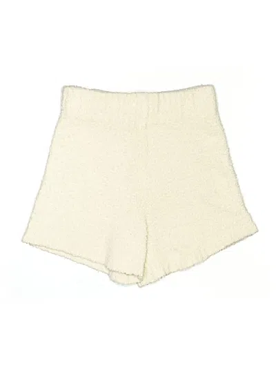 Pre-owned Skims Shorts In Ivory