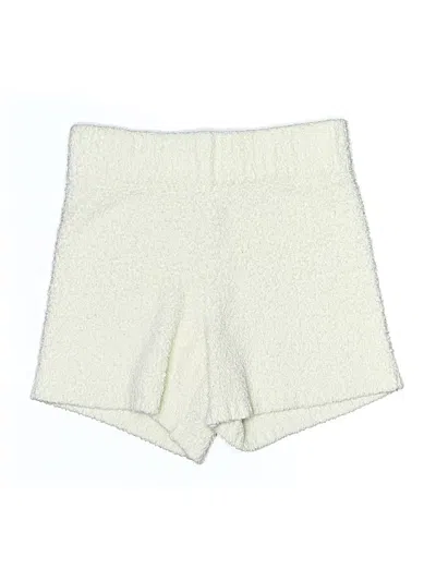 Pre-owned Skims Shorts In Ivory