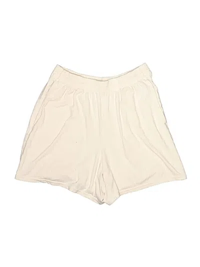 Pre-owned Skims Shorts In Ivory