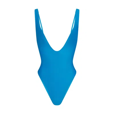Skims Signature Swim In Cerulean