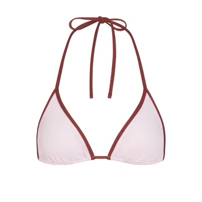 Skims Signature Swim In Cherry Blossom Contrast