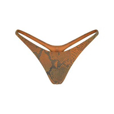 Skims Signature Swim In Forest Ombre Snake