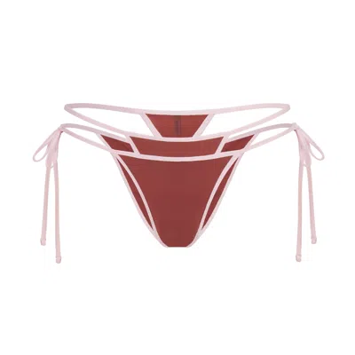 Skims Signature Swim In Henna Contrast
