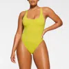 Skims Signature Swim In Yellow