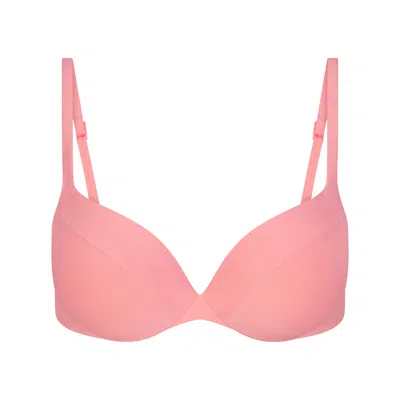 Skims Signature Swim Triangle Top In Pink