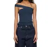 Skims Single-shoulder T-shirt In Multi