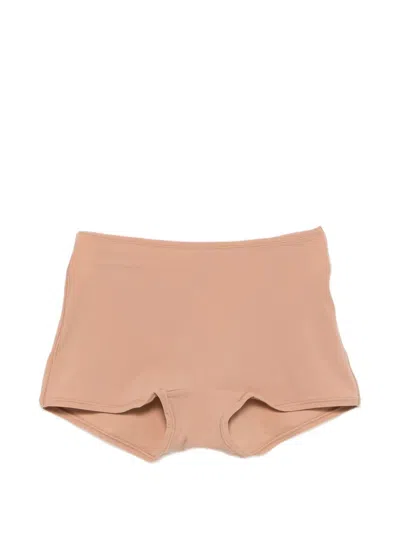 Skims Boy Short Culotte In Brown