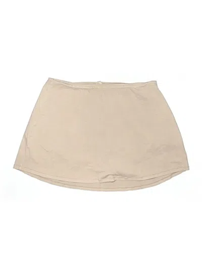 Pre-owned Skims Skort In Tan
