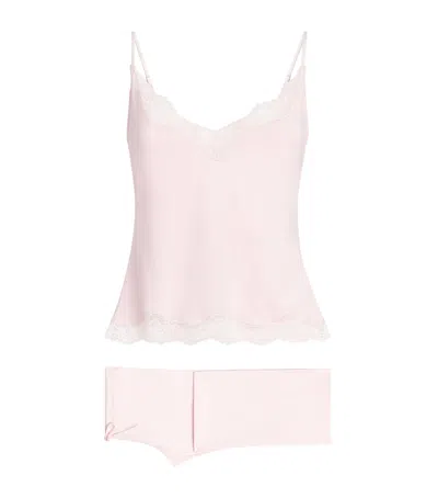 Skims Sleep Cami Pyjama Set In Pink