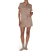 Skims Sleep Short Pajamas In Brown