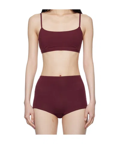 Skims Sleeveless Bra Two Piece Set In Nude