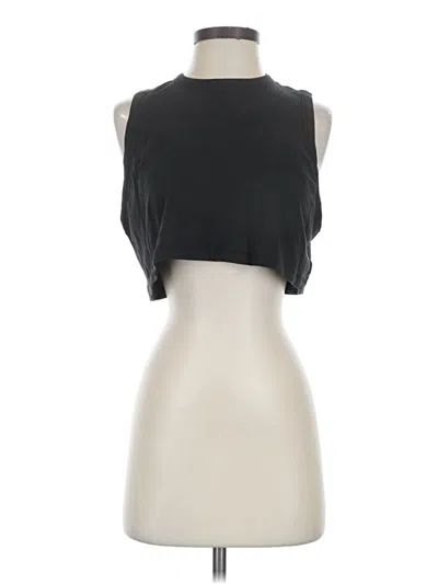Pre-owned Skims Sleeveless T-shirt In Black