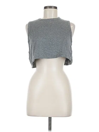 Pre-owned Skims Sleeveless T-shirt In Gray