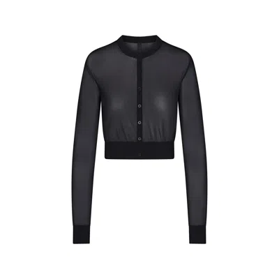 Skims Slinky Knit In Black