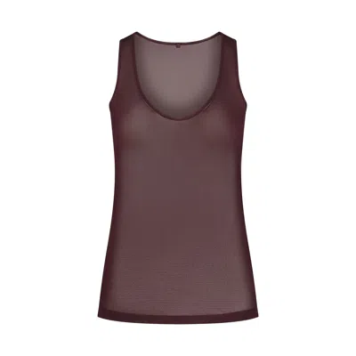 Skims Slinky Knit In Currant