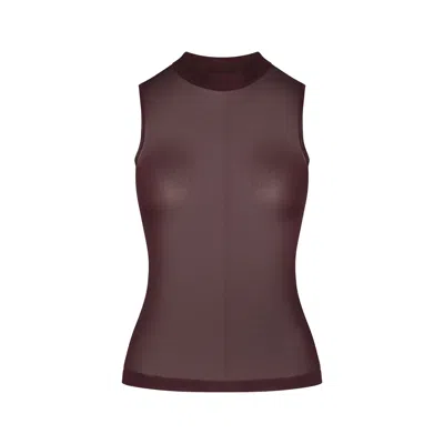 Skims Slinky Knit In Currant
