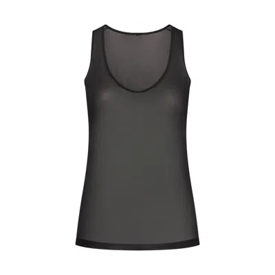 Skims Slinky Knit In Obsidian